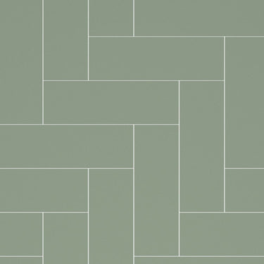 Fibo Urban Olive Green Straight Herringbone Wall Panel
